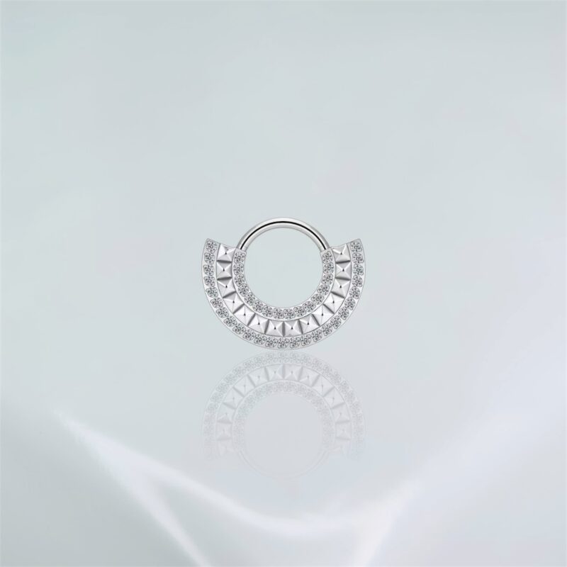 Piercing Titânio Segmento Clicker Cleopatra