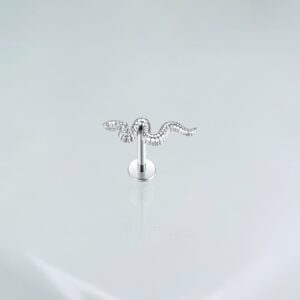 Piercing labret cobra