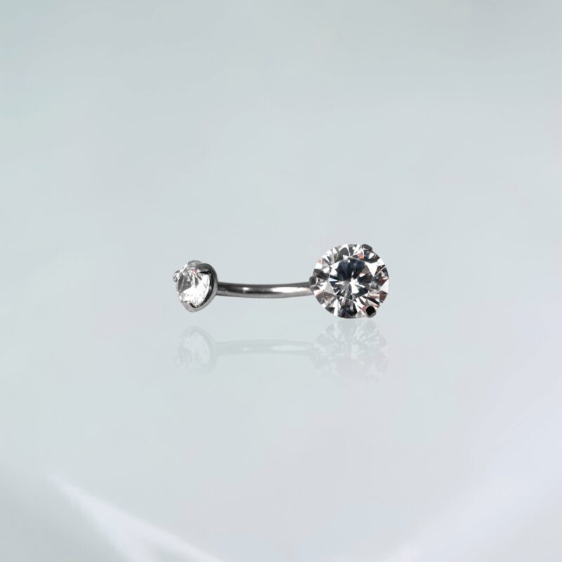Piercing Titânio Navel Zirconias