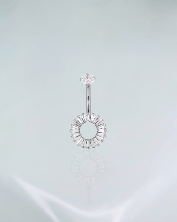 Piercing navel titânio ASTM F-136