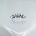 Piercing labret cluster luxury titânio ASTM F-136