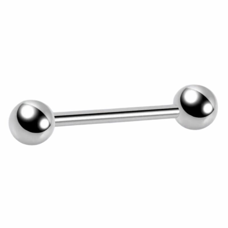 piercing titânio micro barbell reto
