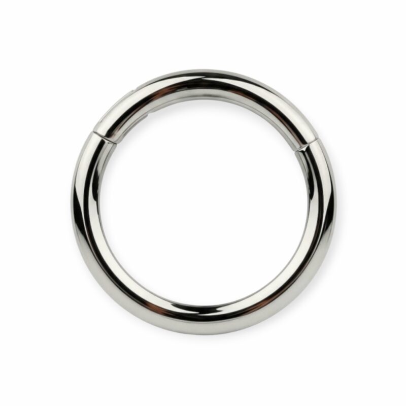 piercing titânio segmento liso