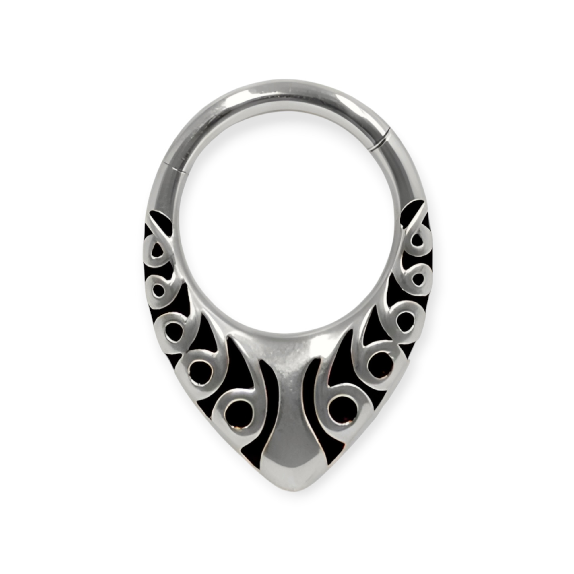 piercing titânio argola devi