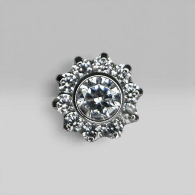 Piercing Titânio Labret Shakti
