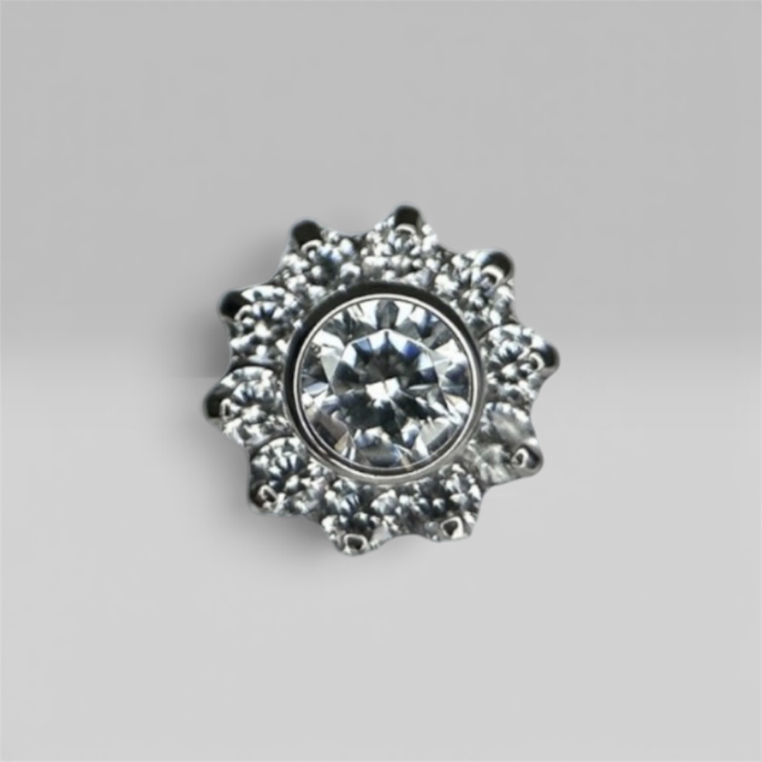 Piercing Titânio Labret Shakti